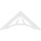 Ekena Millwork Pitch Stanford Architectural Grade PVC Gable Pediment, 72"W x 33"H x 1"P (11/12) GPP072X033X100STA - alternate 4